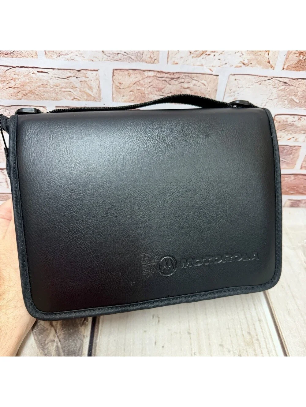 Vintage 1990’s Black Motorola Cellular Mobile Bag Car Phone Bell Atlantic